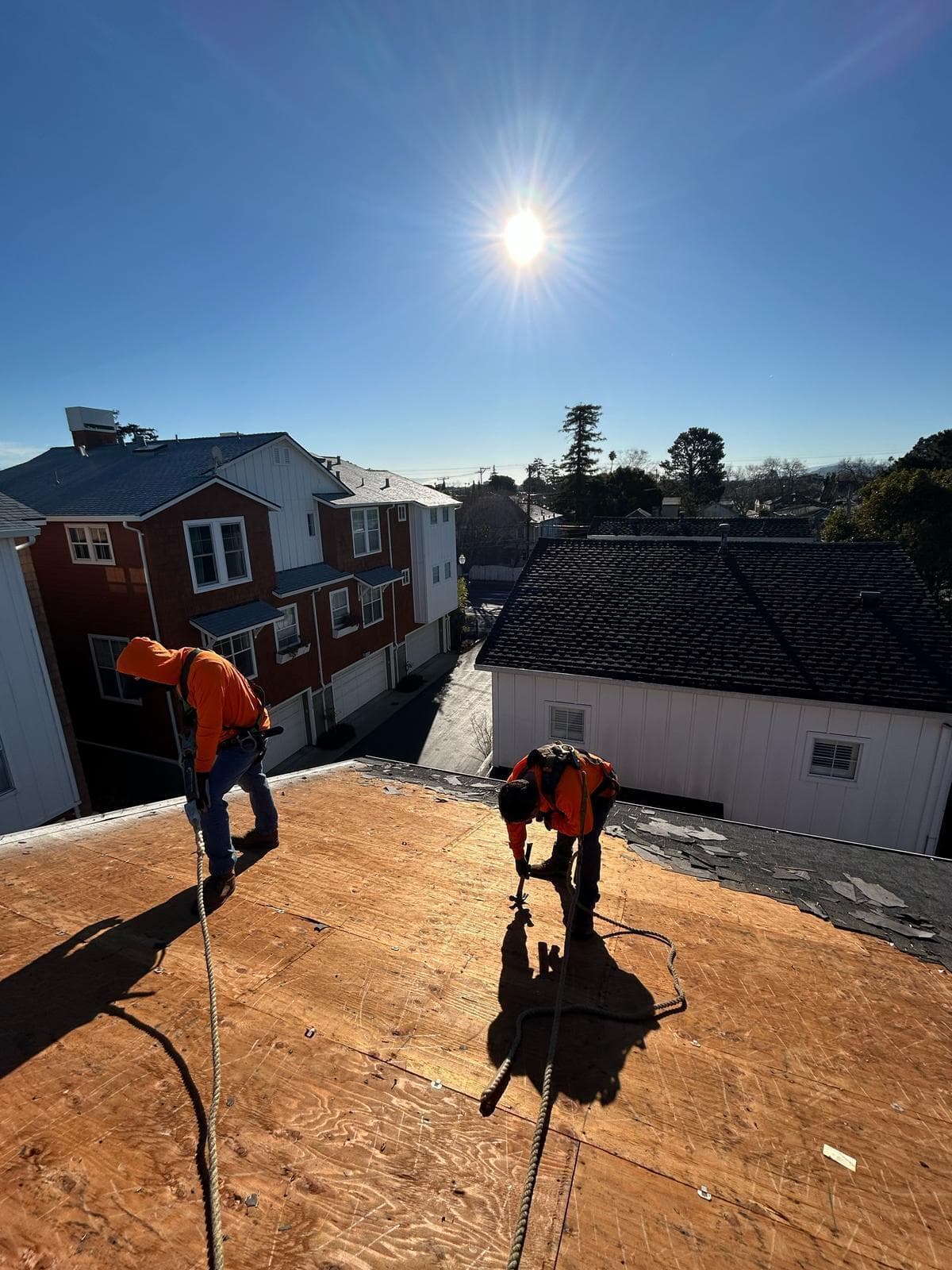 Roof Tear-Off for Re-Roofing